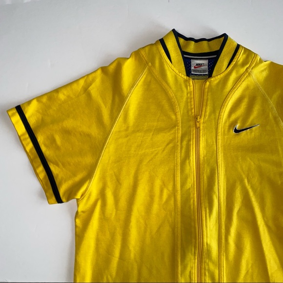 Vintage Nike Baseball Style Zip Jersey - Picture 2 of 9